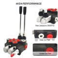 Wholesale P40 2 Spools Directional Control Float Valve